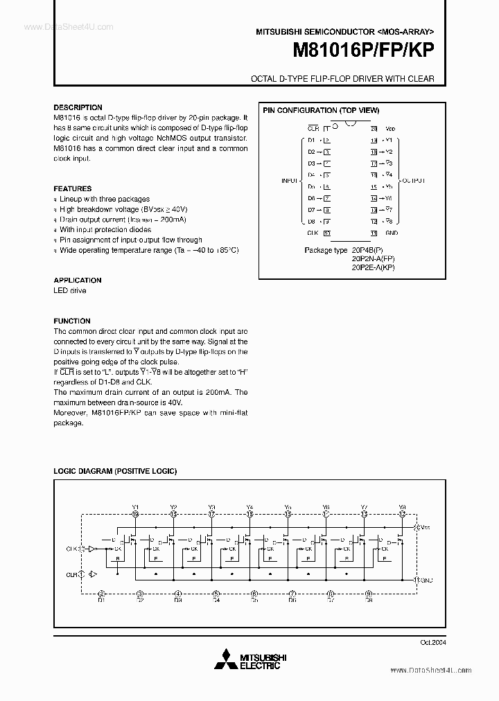 M81016FP_1271629.PDF Datasheet
