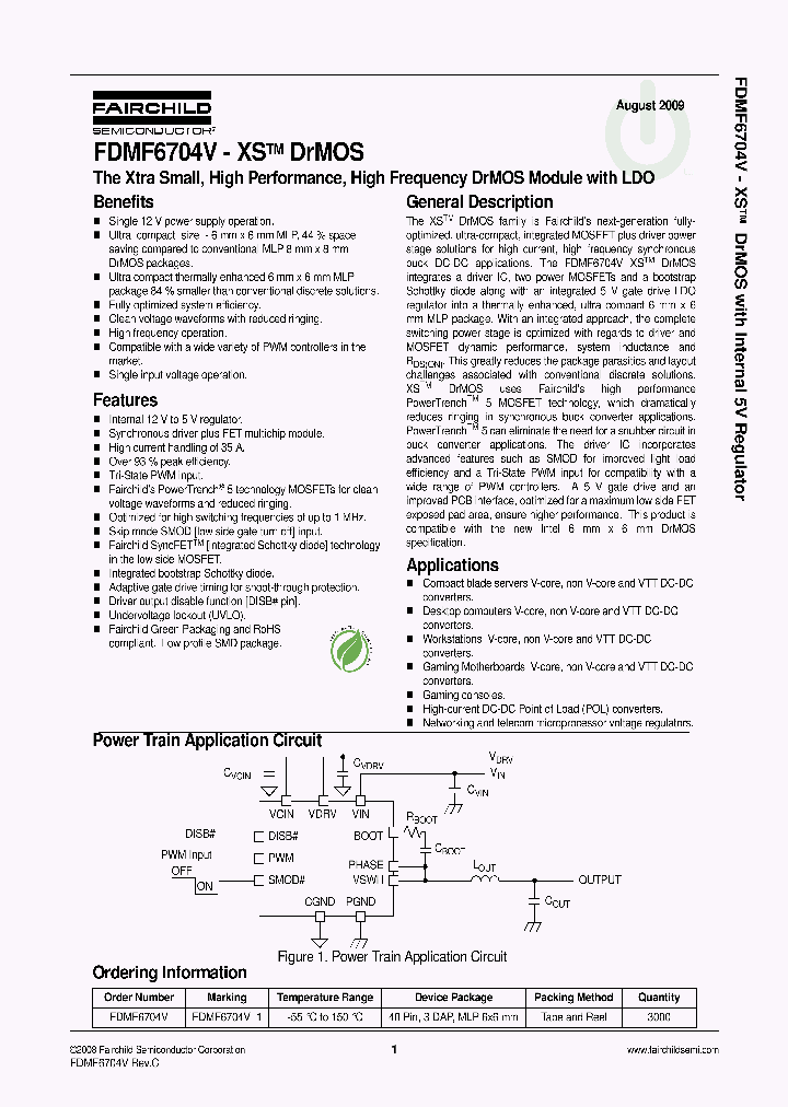 FDMF6704V_1398475.PDF Datasheet