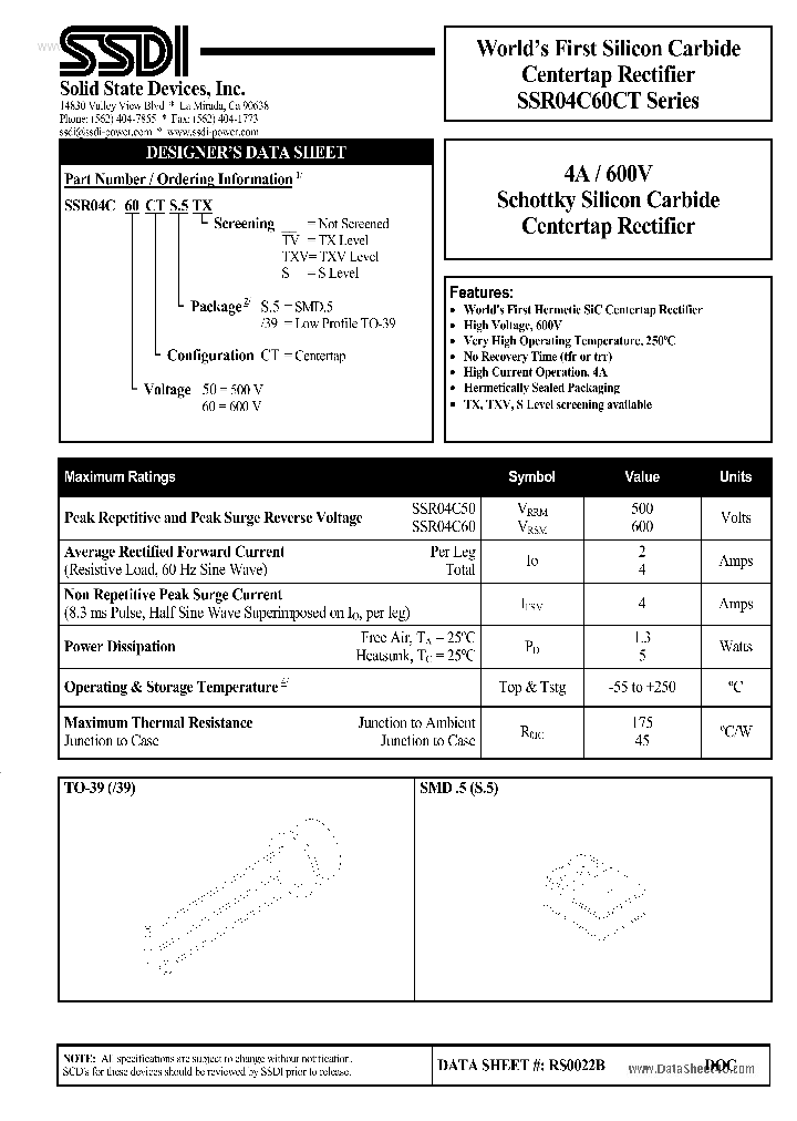 SSR04C50CT_1253561.PDF Datasheet