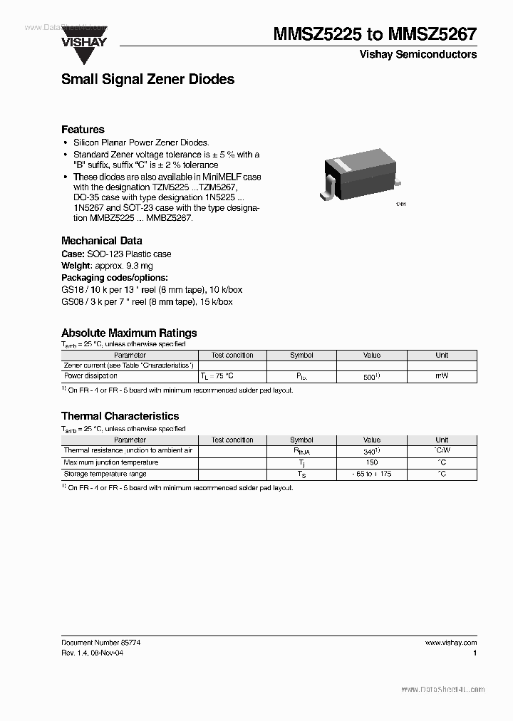 MMSZ5233_1267279.PDF Datasheet