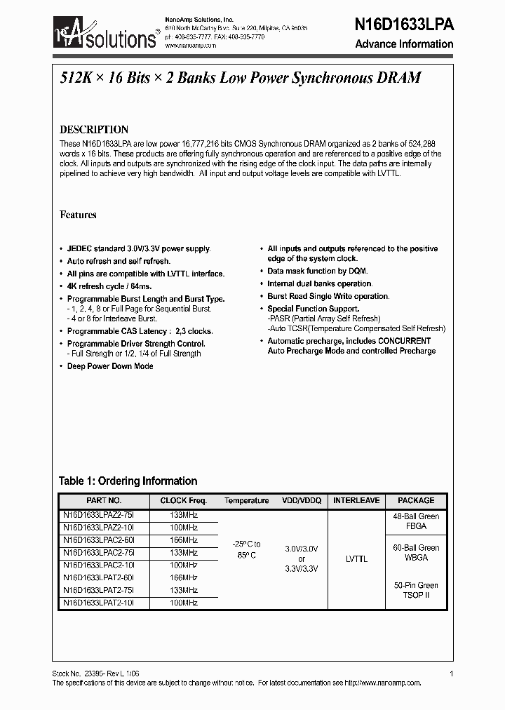 N16D1633LPAZ2-10I_1406928.PDF Datasheet