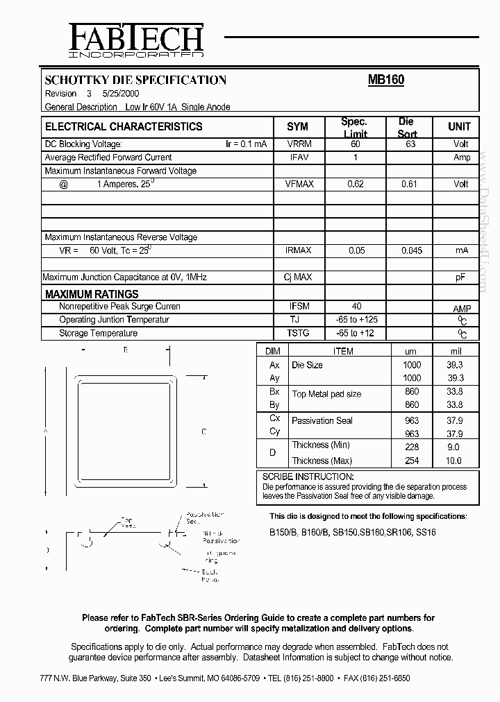 MB160_1276809.PDF Datasheet