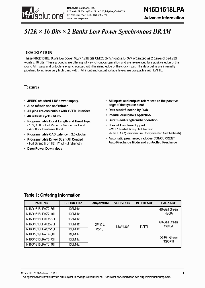 N16D1618LPAZ2-10I_1406927.PDF Datasheet