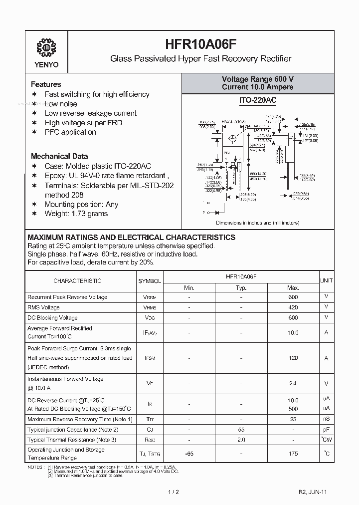 HFR10A06F_1216791.PDF Datasheet