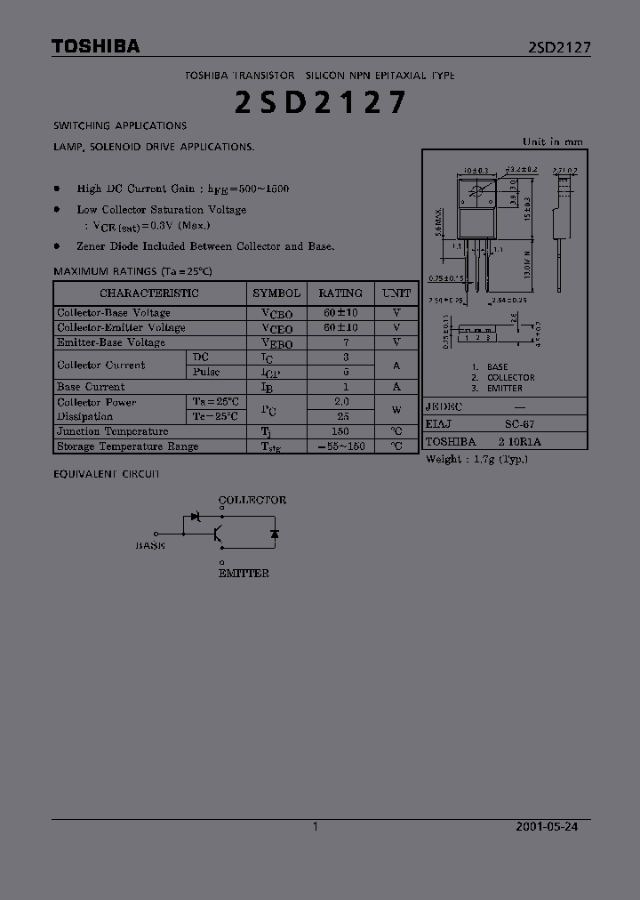 2SD2127_1431008.PDF Datasheet