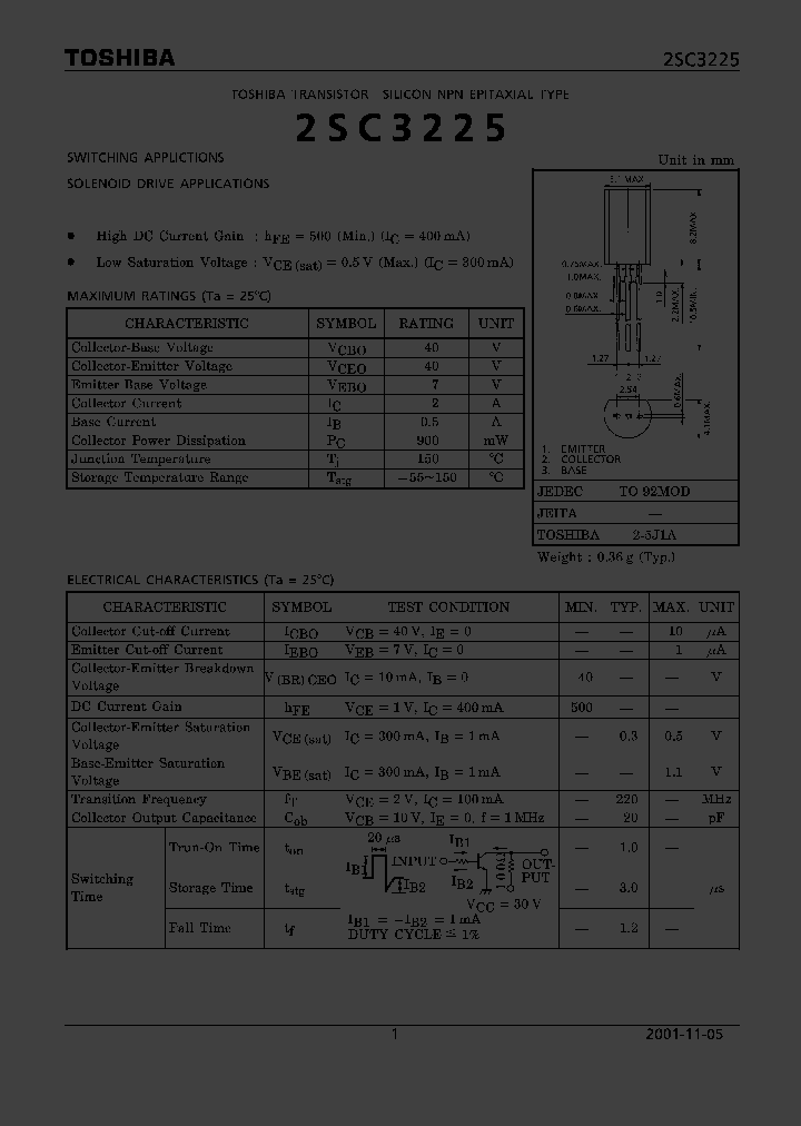 2SC3225_1430999.PDF Datasheet