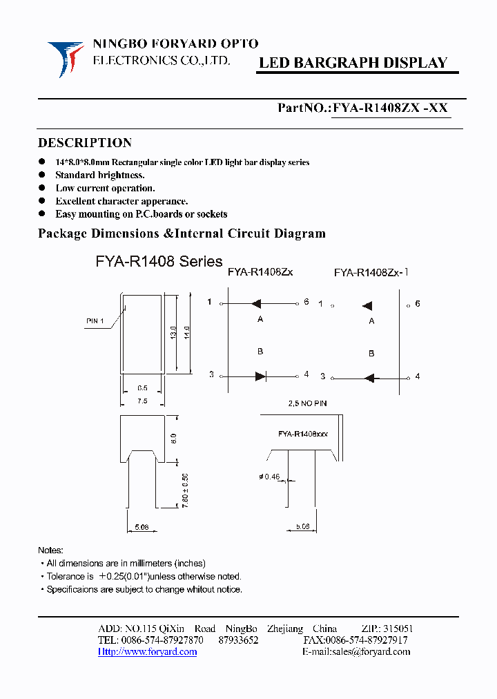 FYA-R1408ZX-0_1420620.PDF Datasheet