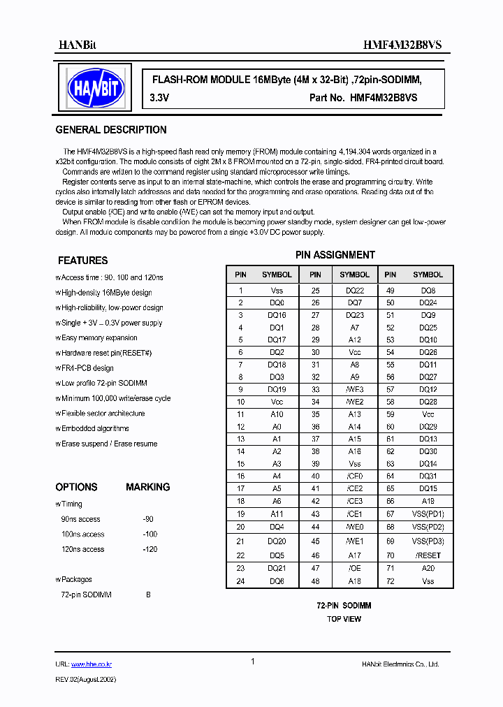 HMF4M32B8VS-120_1412500.PDF Datasheet