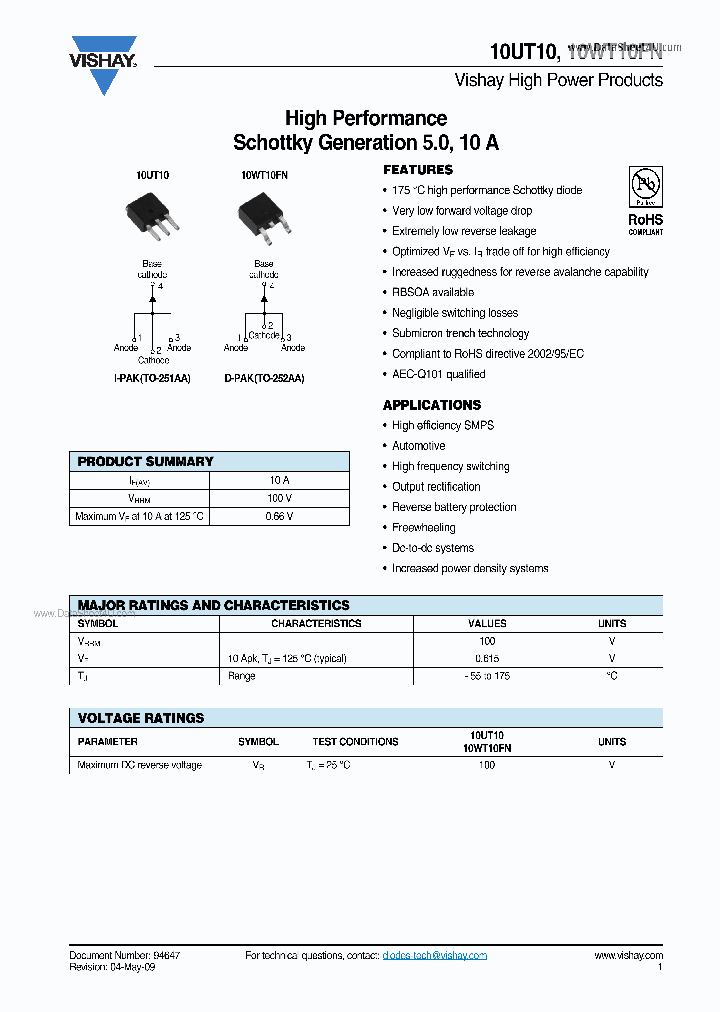 10UT10_1332114.PDF Datasheet