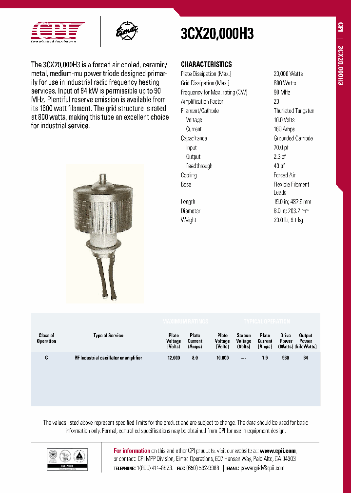 3CX20-000H3_1419622.PDF Datasheet