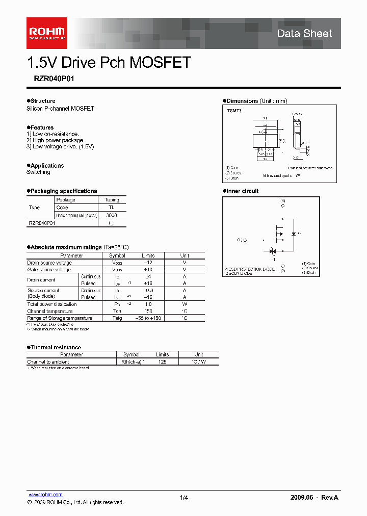 RZR040P01_1421285.PDF Datasheet
