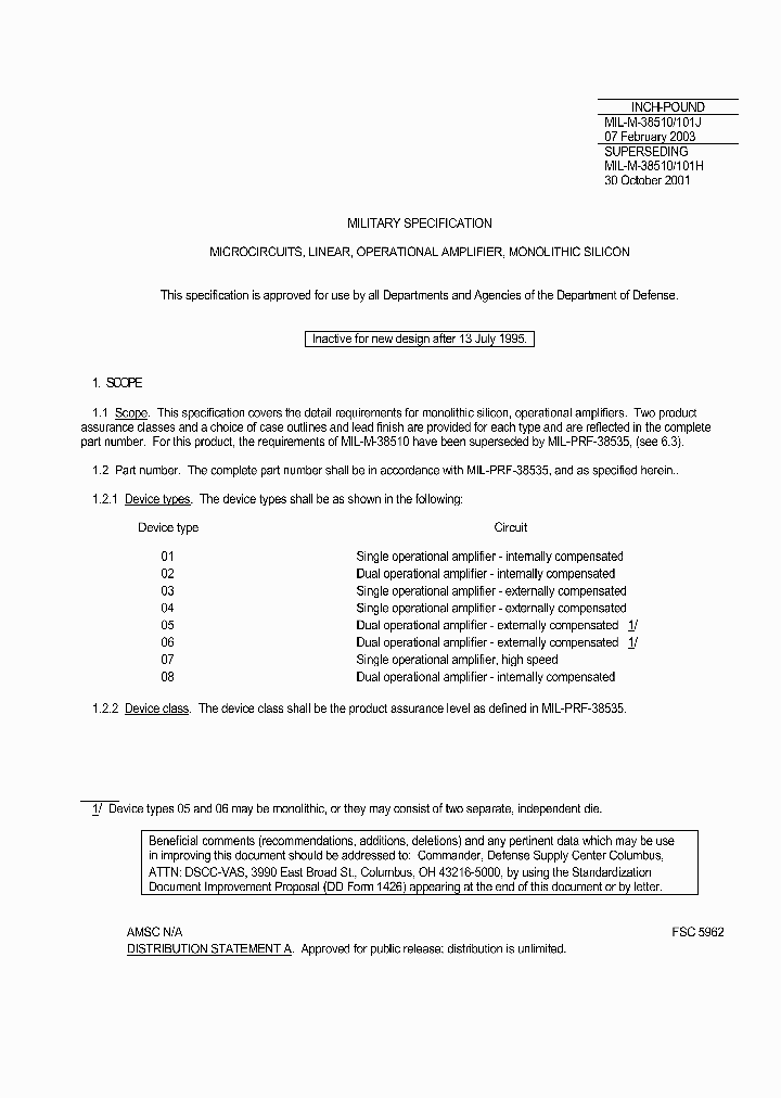 M38510-101J_1235579.PDF Datasheet