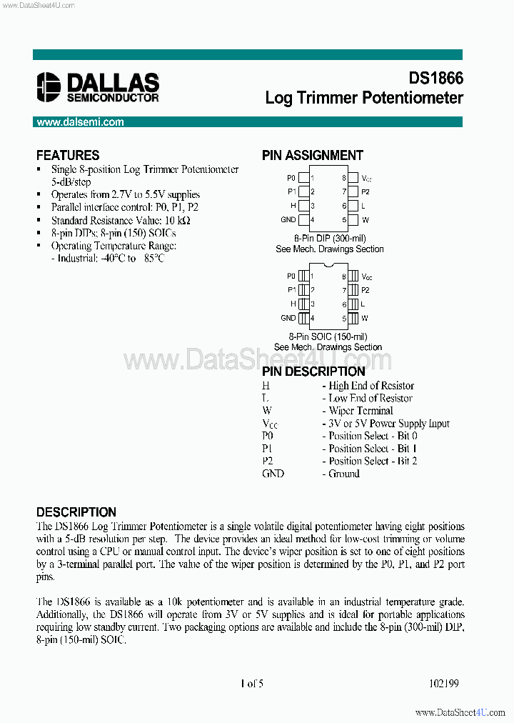 DS1866_1359156.PDF Datasheet