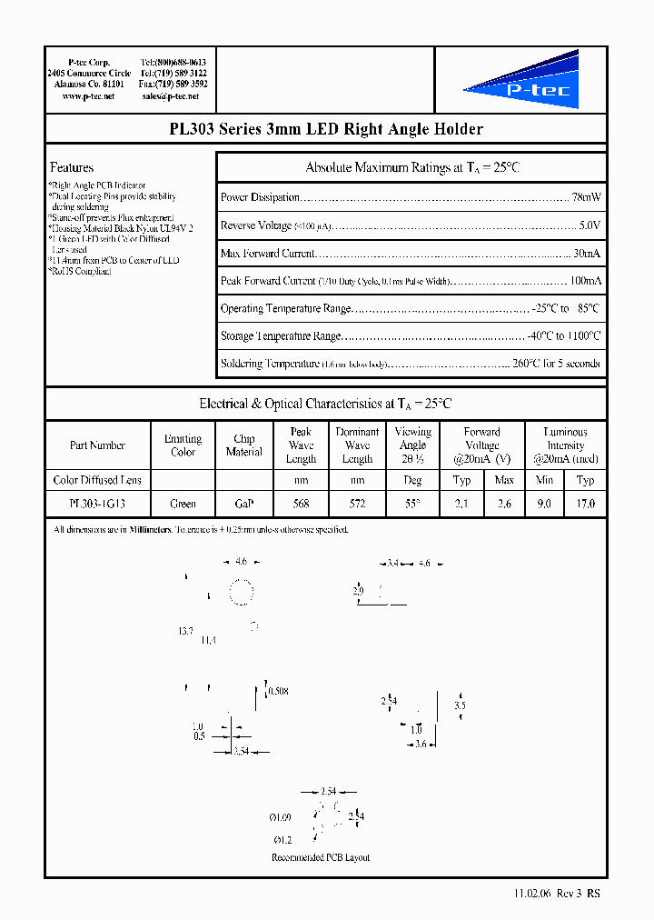 PL303-1G13_1426641.PDF Datasheet