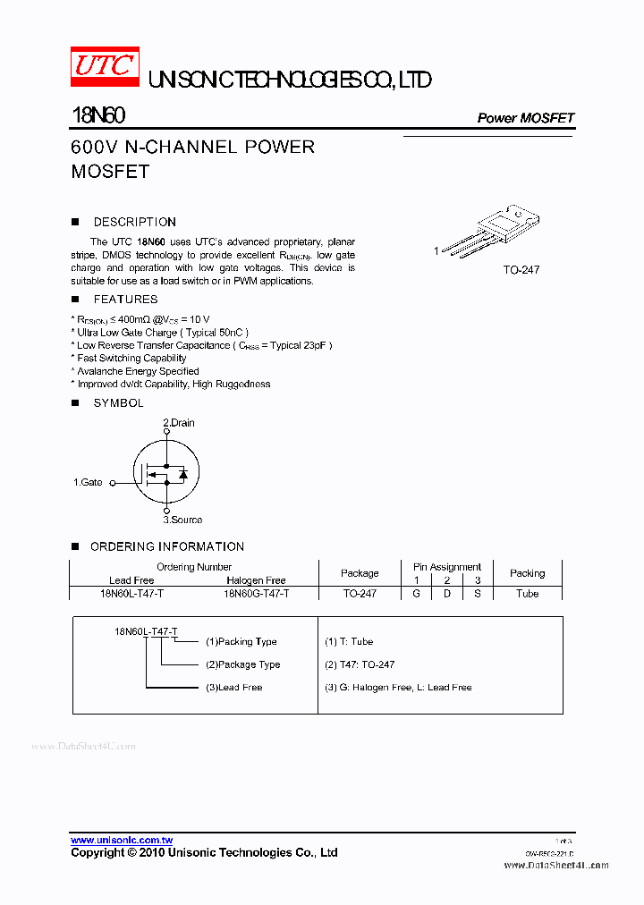 18N60_1362085.PDF Datasheet