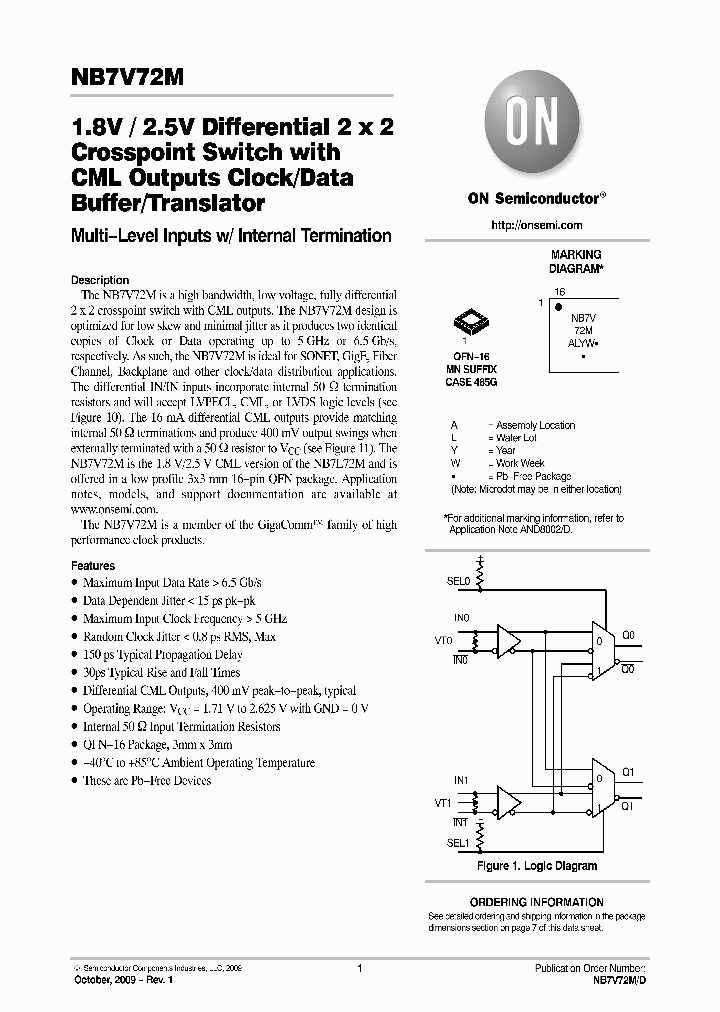 NB7V72MMNHTBG_1428063.PDF Datasheet