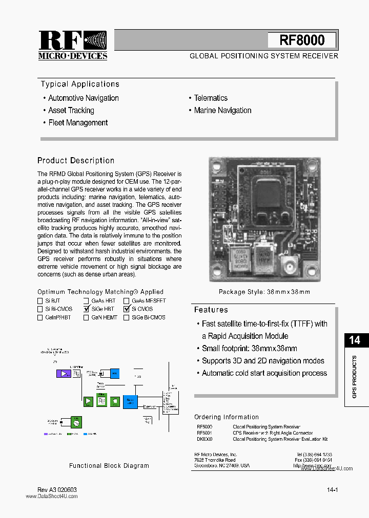 RF8000_1376951.PDF Datasheet