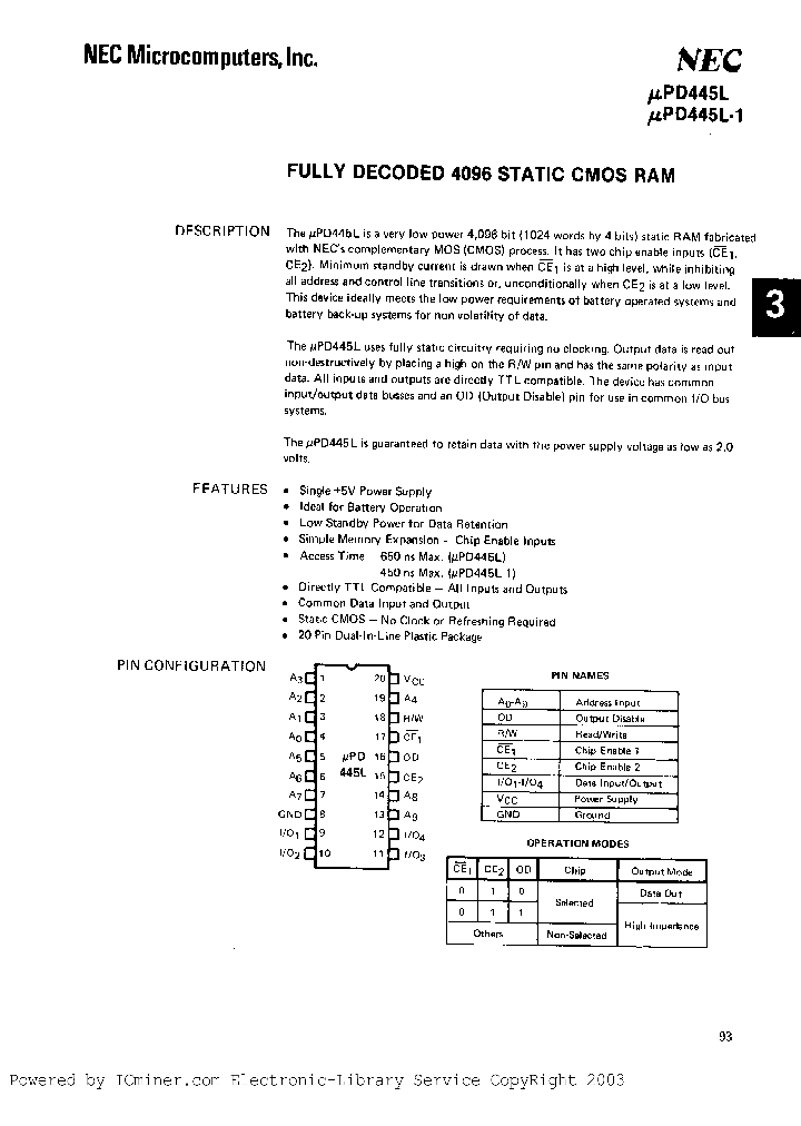 UPD445L_822172.PDF Datasheet