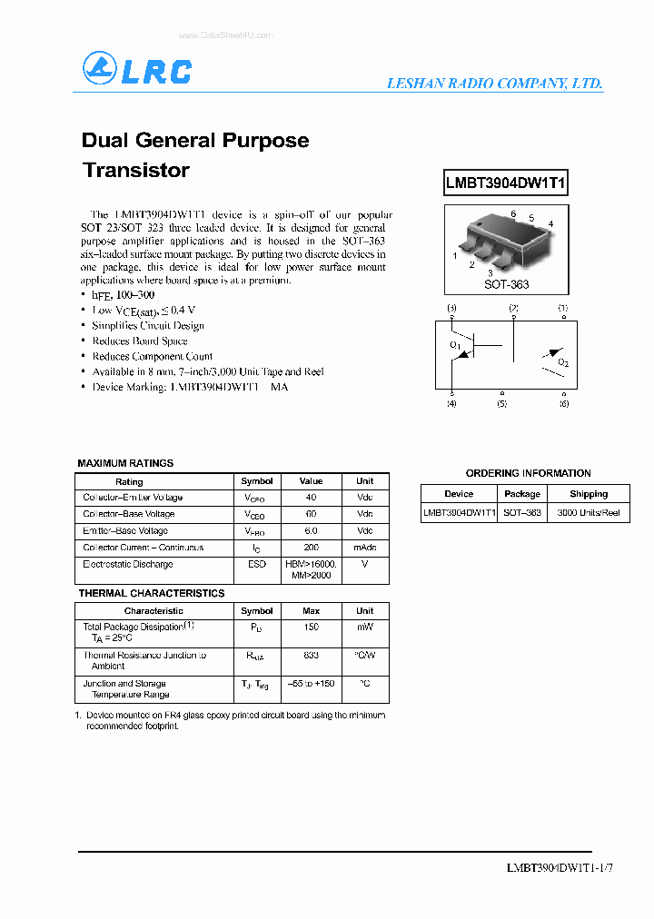 LMBT3904DW1T1_1373048.PDF Datasheet