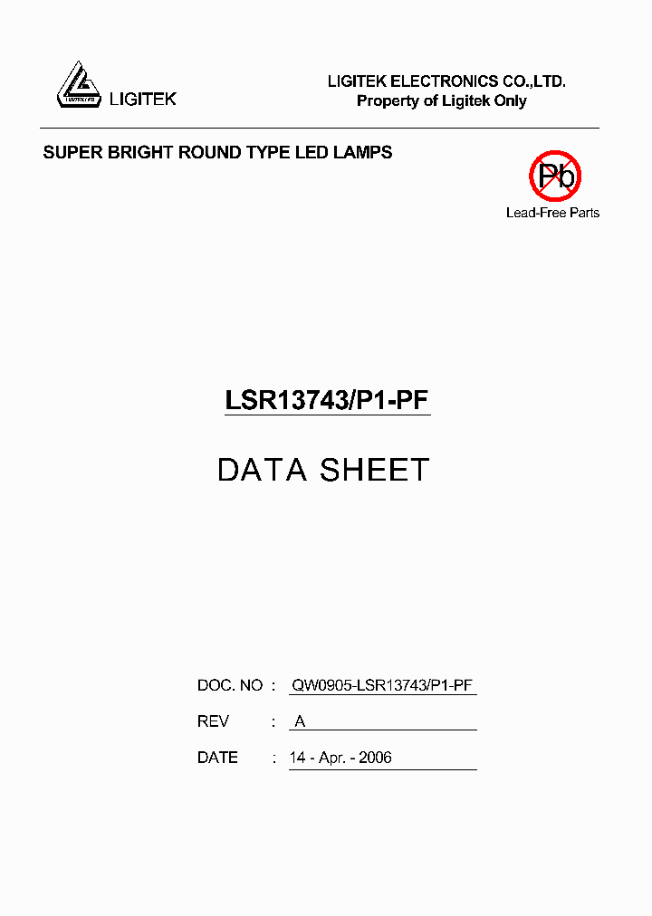 LSR13743-P1-PF_1435414.PDF Datasheet