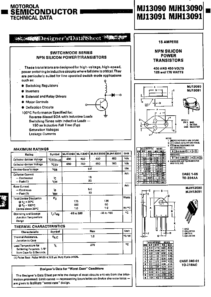 MJ13090_1364495.PDF Datasheet