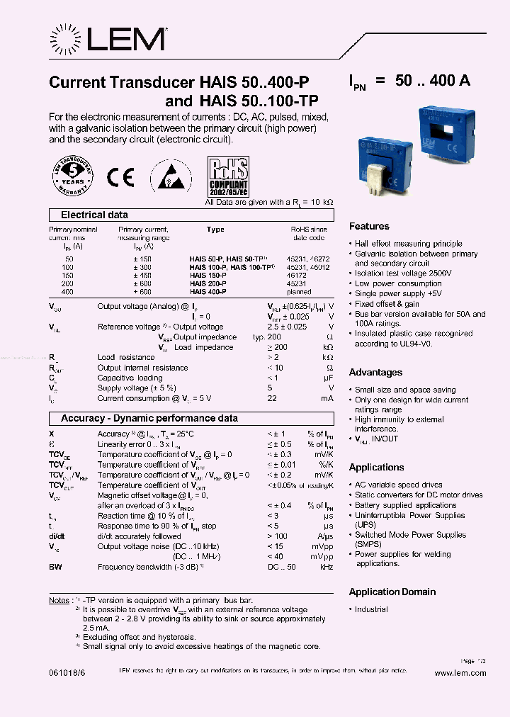 HAIS100-P_1380705.PDF Datasheet