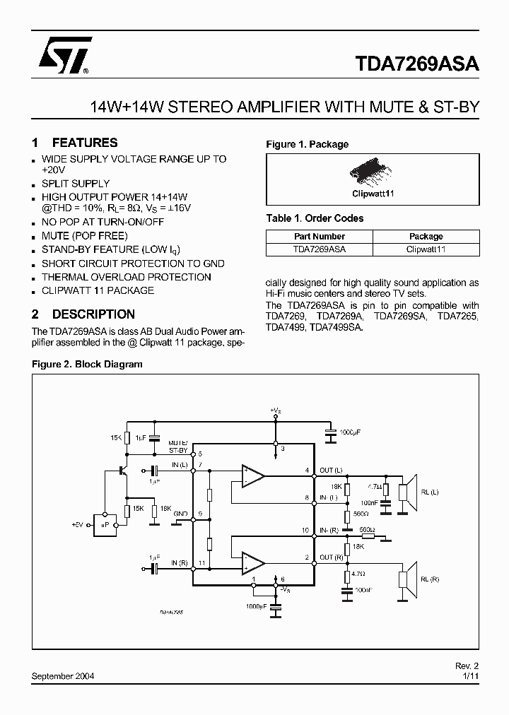 TDA7269ASA_1440310.PDF Datasheet