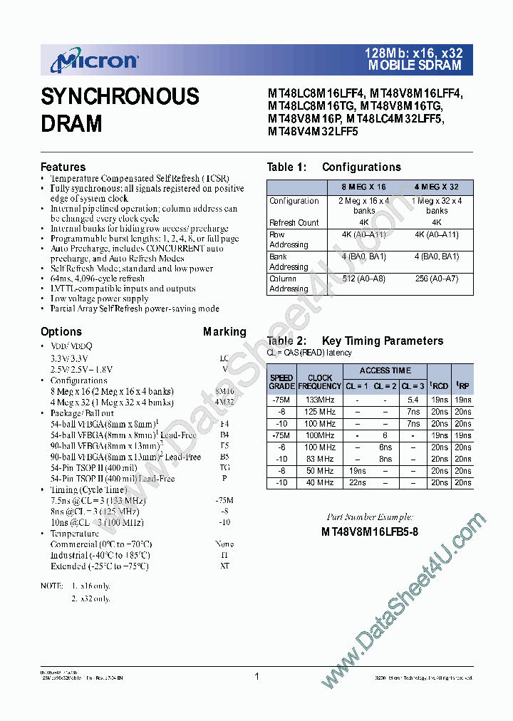 MT48V8M16LFF4_1379540.PDF Datasheet