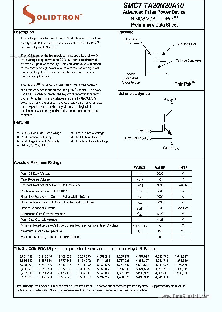 SMCTTA20N20A10_1380954.PDF Datasheet