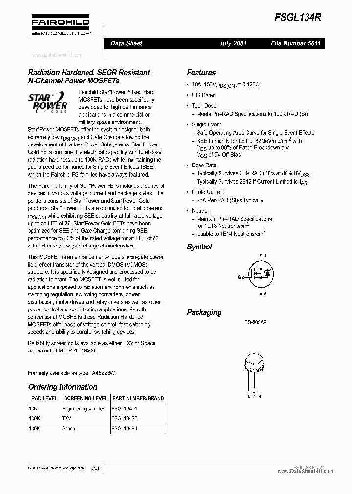 FSGL134R_1392862.PDF Datasheet