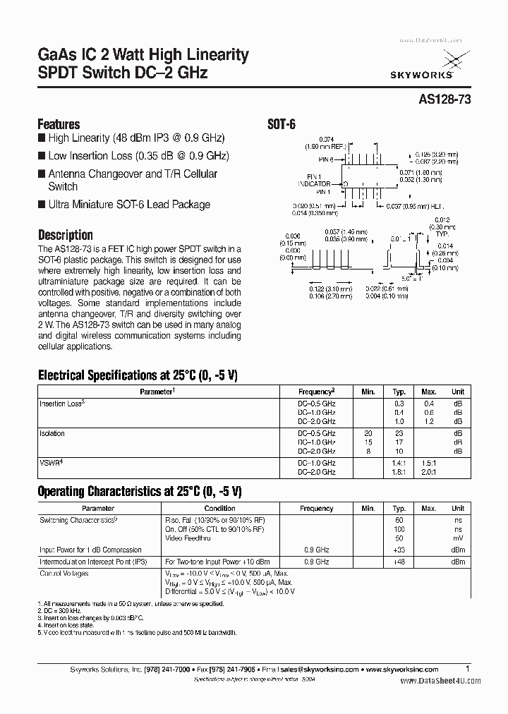 AS128-73_1378973.PDF Datasheet