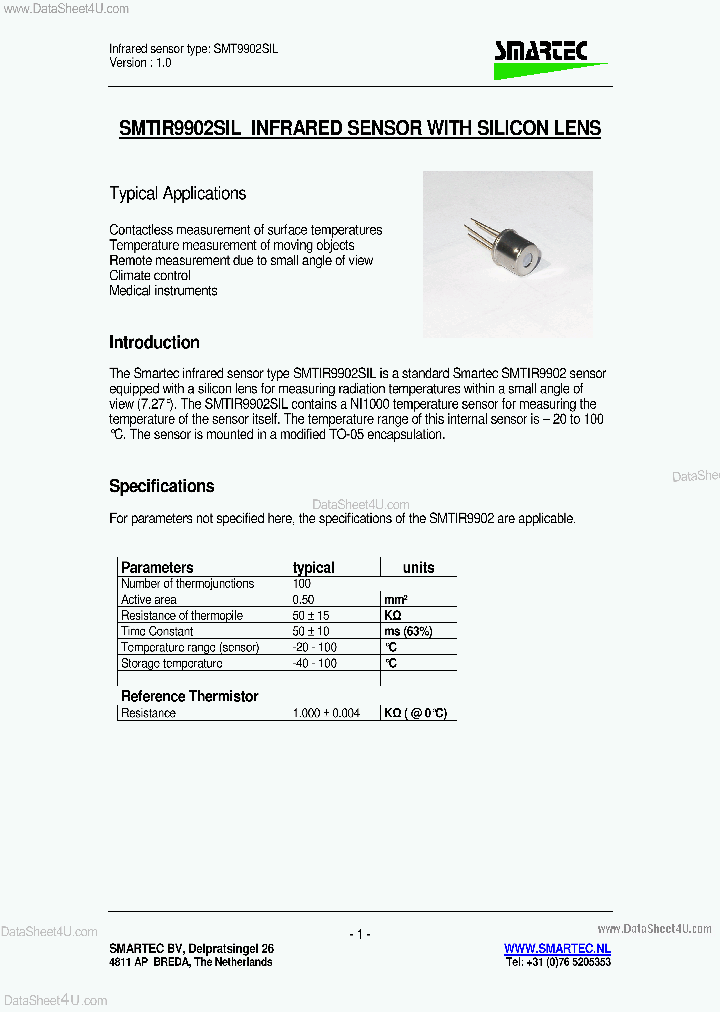 SMTIR9902SIL_1392742.PDF Datasheet