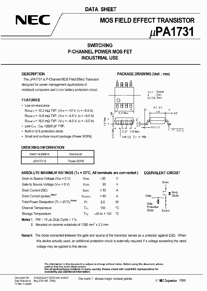 UPA1731G-E1_1447096.PDF Datasheet