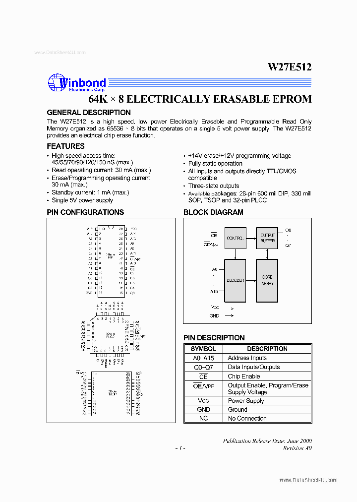 27E512_1408515.PDF Datasheet