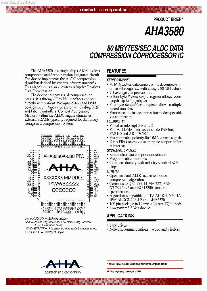 AHA3580_1414768.PDF Datasheet