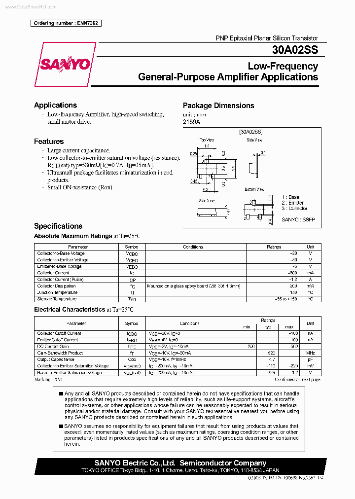 30A02SS_1421961.PDF Datasheet