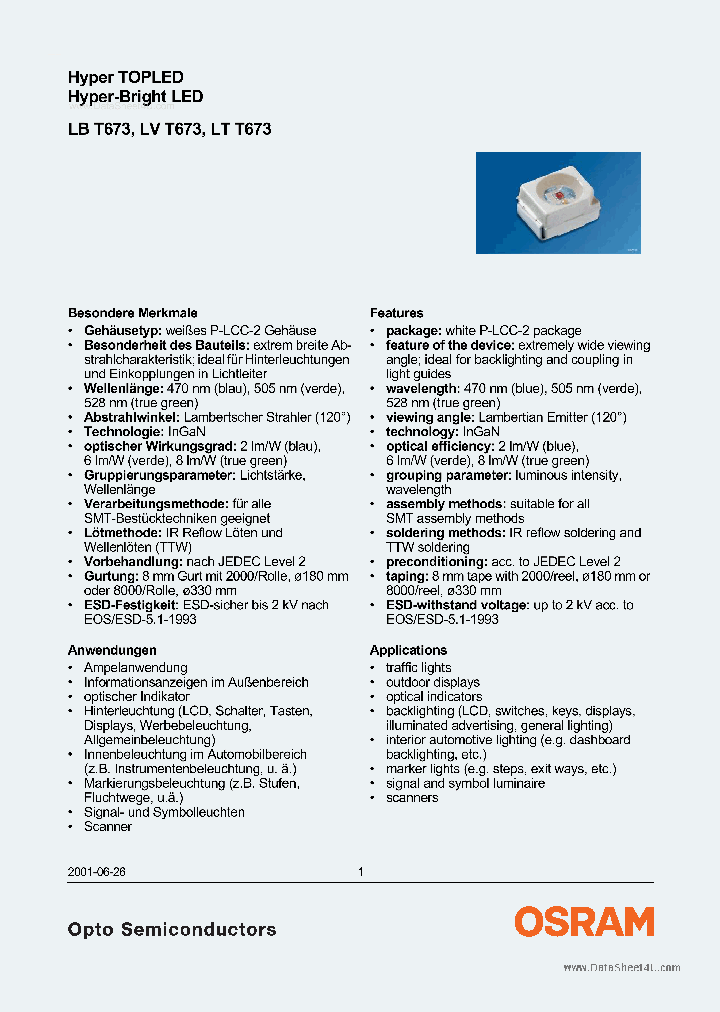 LTT673_1233984.PDF Datasheet