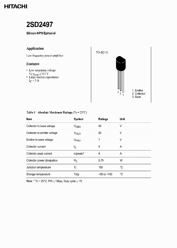 2SD2497_824717.PDF Datasheet