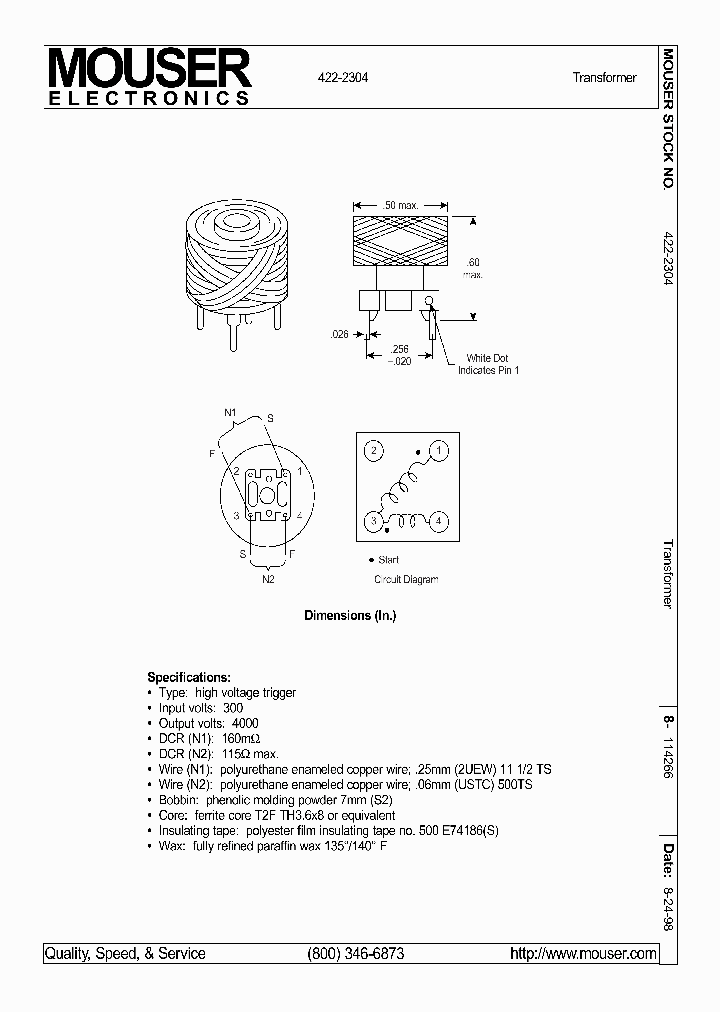 422-2304_826008.PDF Datasheet