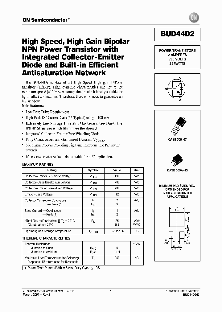 BUD44D2-D_1454730.PDF Datasheet