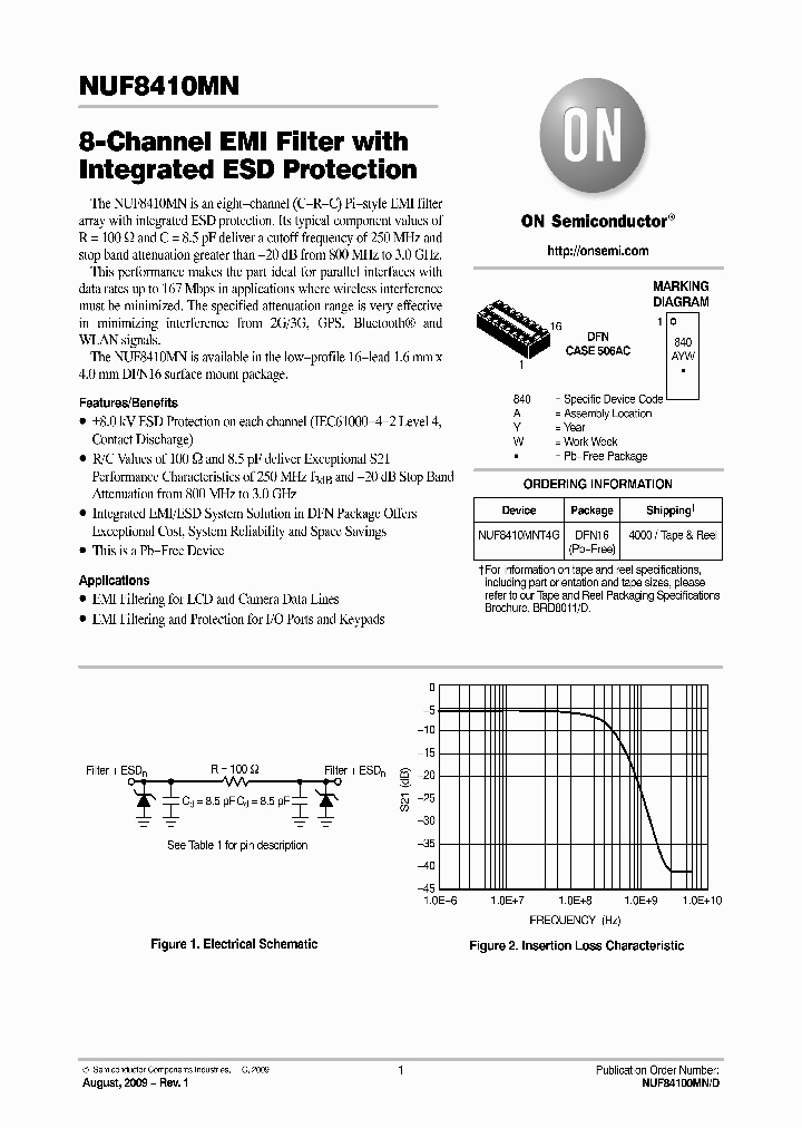 NUF8410MN_1455450.PDF Datasheet