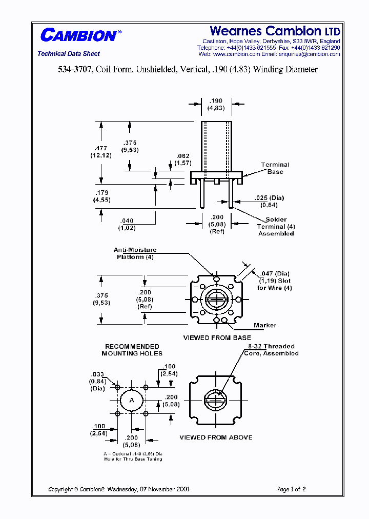 534-3707_1456738.PDF Datasheet