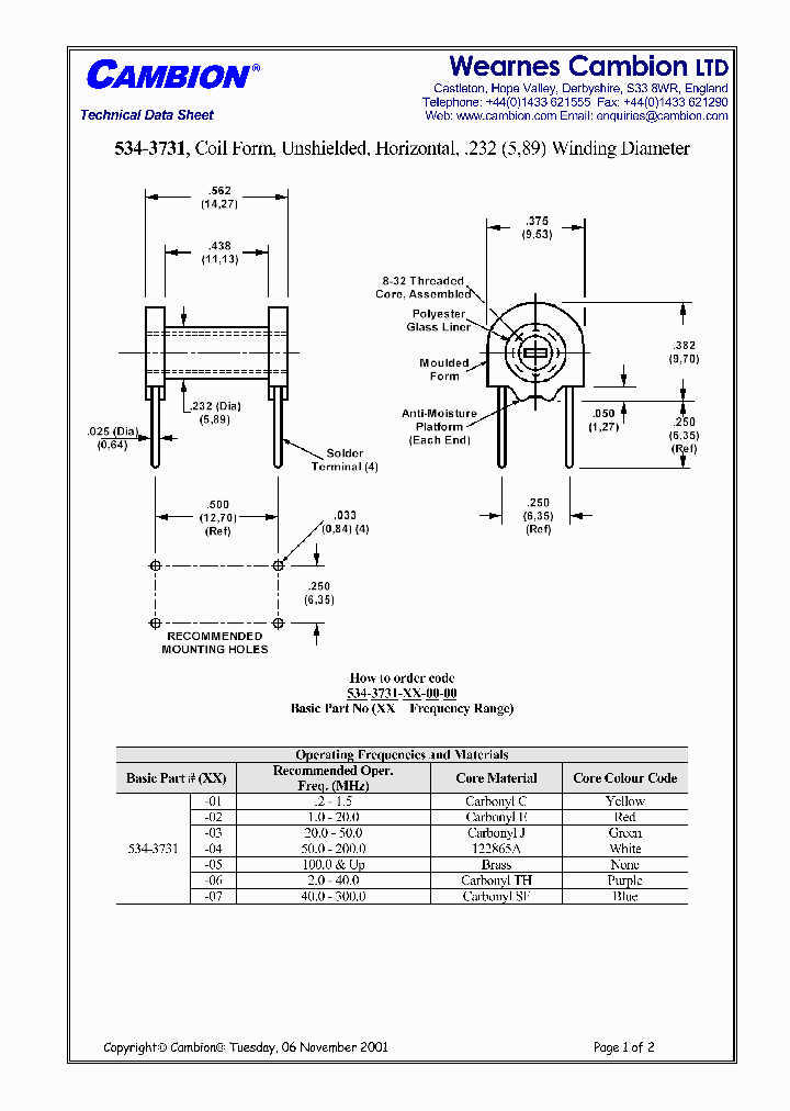 534-3731_1456739.PDF Datasheet