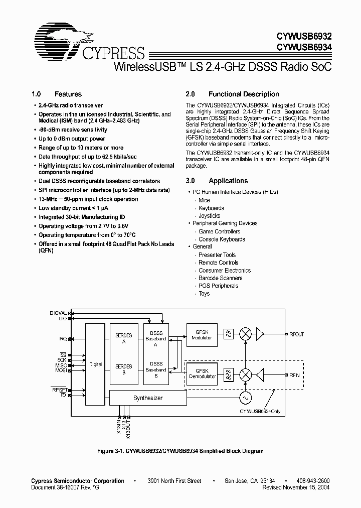 CYWUSB6934-48LFXC_1456891.PDF Datasheet