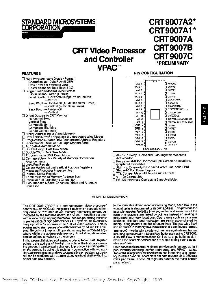 CRT9007BCD_827201.PDF Datasheet