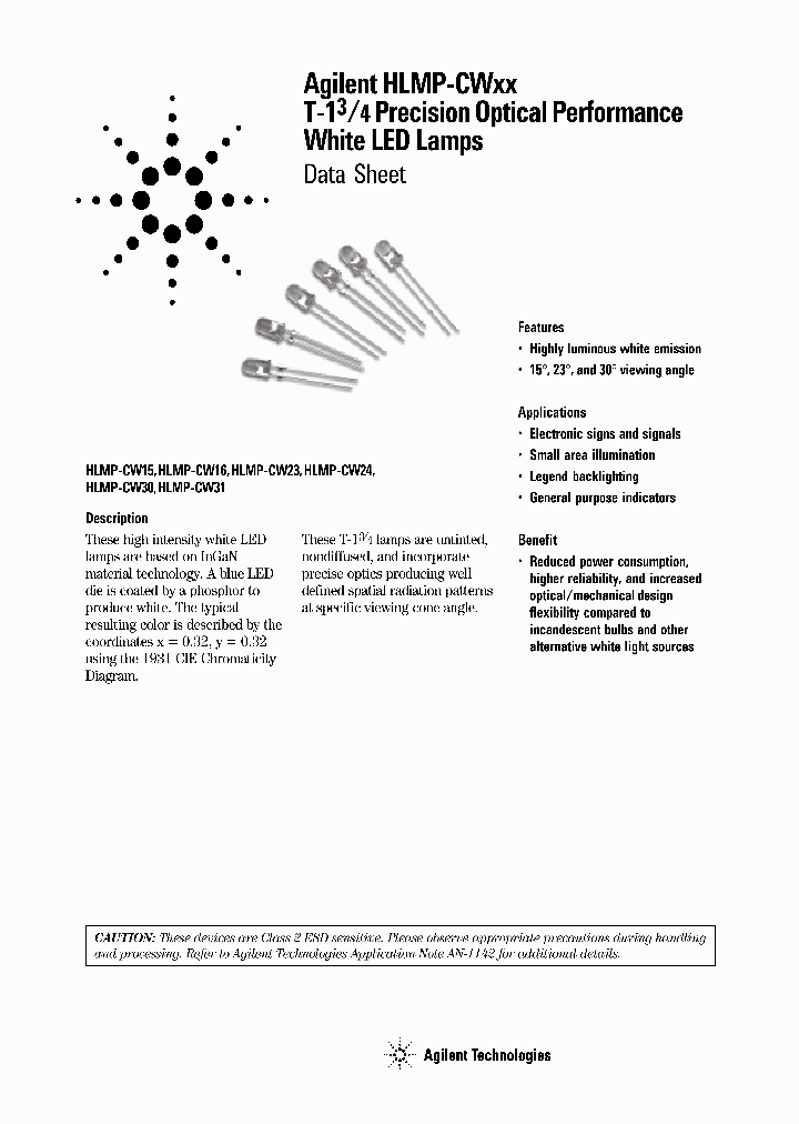HLMP-CW30-PS0DD_1458785.PDF Datasheet