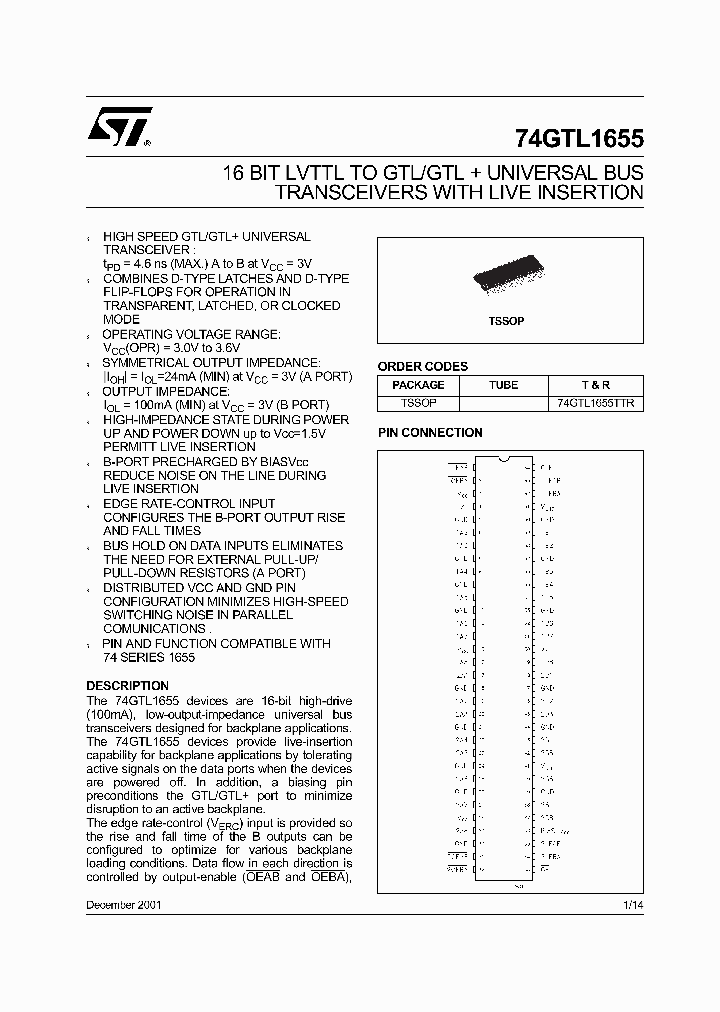 74GTL1655TTR_1460626.PDF Datasheet