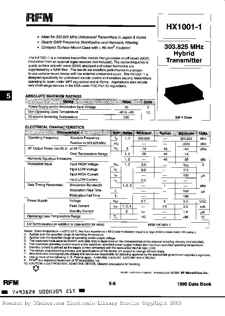 HX1001-1_830582.PDF Datasheet