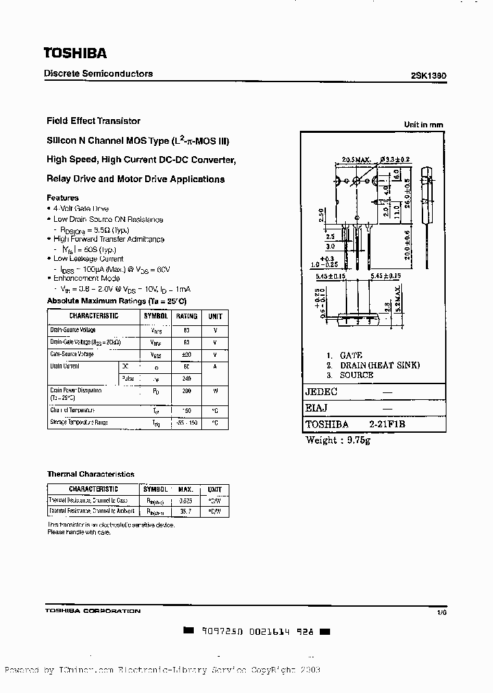 2SK1380_832076.PDF Datasheet