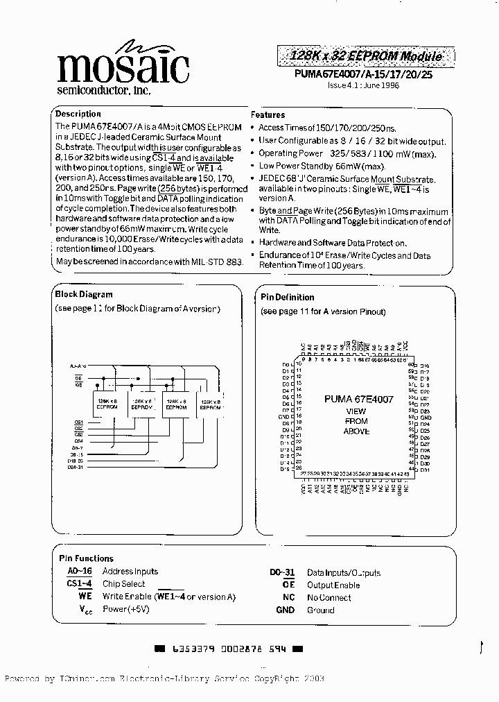 PUMA67E4007AM-25_835357.PDF Datasheet